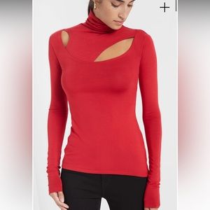 Marcella Dahlia Top Red Size M